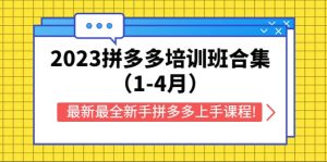 2023拼多多培训班合集（1-4月），最新最全新手拼多多上手课程!网赚项目-副业赚钱-互联网创业-资源整合众享汇研习社