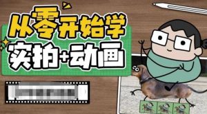 从零开始学实拍加动画,实拍加动画创意教程(49节视频课)网赚项目-副业赚钱-互联网创业-资源整合众享汇研习社