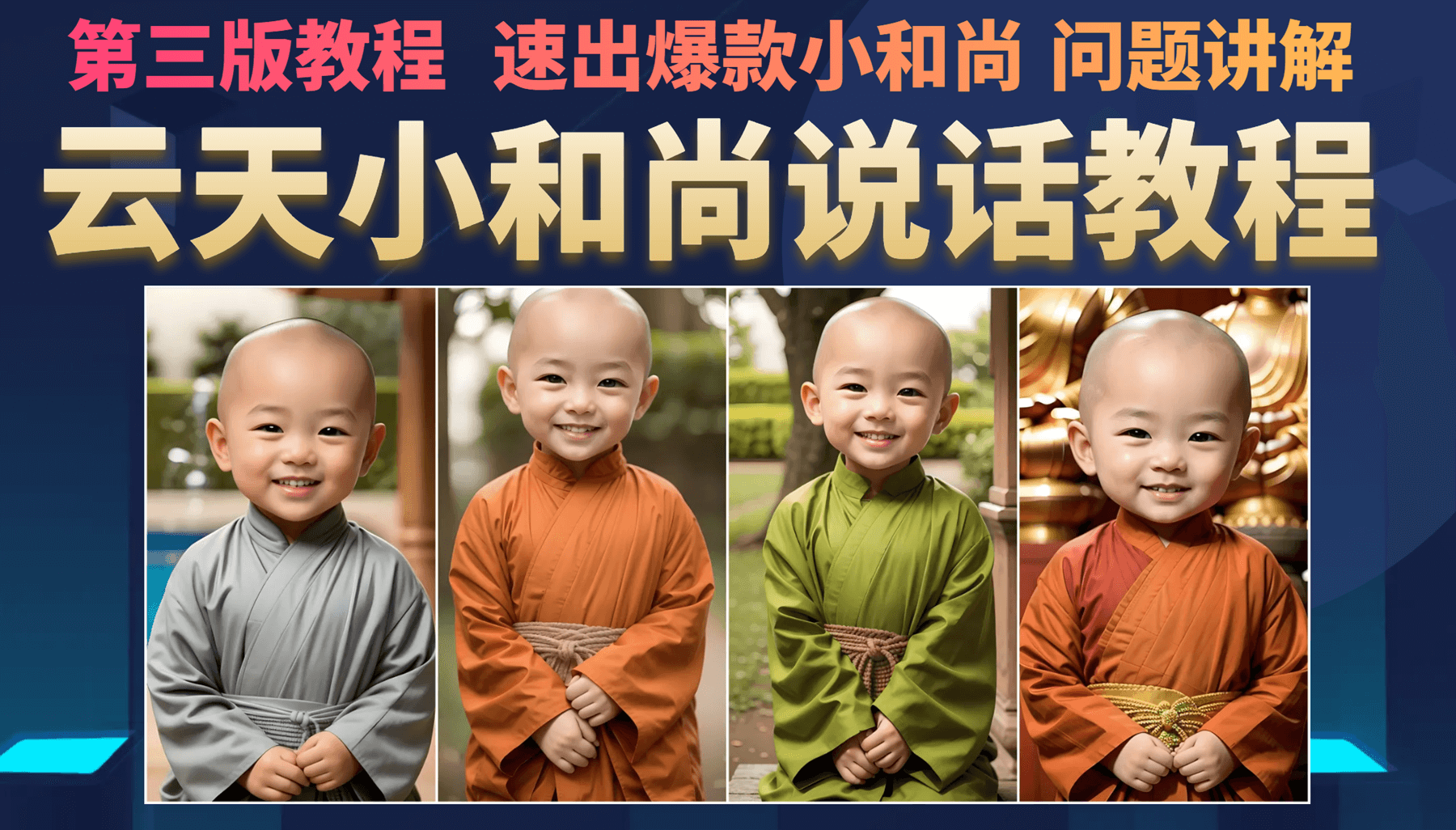 云天小和尚会说话，7天万粉（第3版教程）网赚项目-副业赚钱-互联网创业-资源整合众享汇研习社