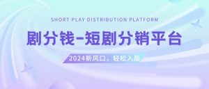 短剧CPS推广项目,提供5000部短剧授权视频可挂载, 可以一起赚钱网赚项目-副业赚钱-互联网创业-资源整合众享汇研习社