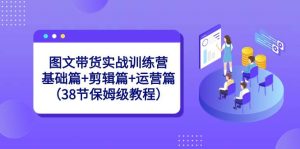 图文带货实战训练营：基础篇+剪辑篇+运营篇（38节保姆级教程）网赚项目-副业赚钱-互联网创业-资源整合众享汇研习社