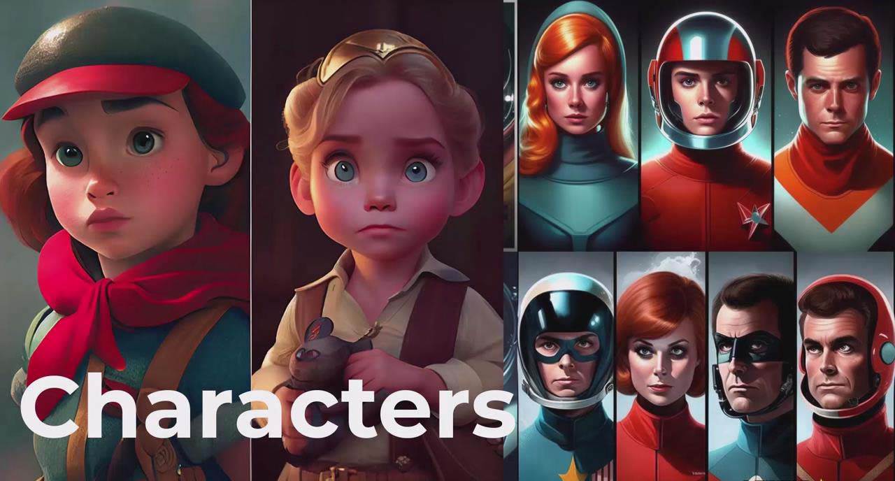 掌握 MidJourney V5 AI + ChatGPT创建一致的角色设计图像-22节课-中英字幕网赚项目-副业赚钱-互联网创业-资源整合众享汇研习社