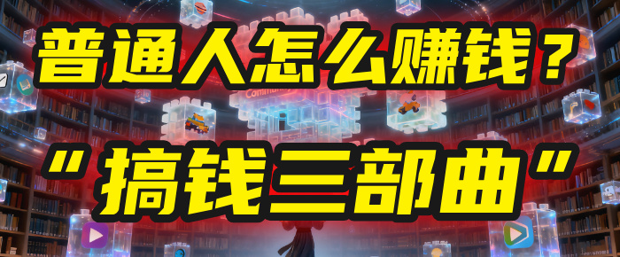 普通人怎么赚钱?2025年马哥揭秘“搞钱三部曲”:从抄作业,到自创武功,月入10万+!网赚项目-副业赚钱-互联网创业-资源整合众享汇研习社